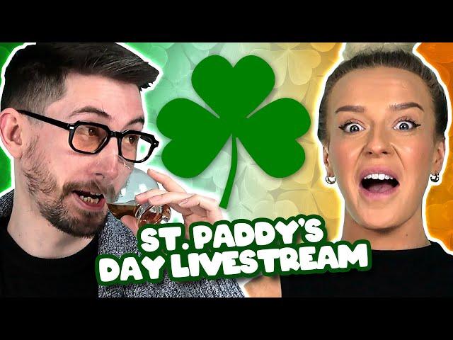 Irish People Try St. Patrick's Day 2025 - LIVE!!