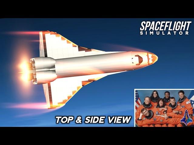 Space Shuttle Columbia Re-Entry Disaster In Spaceflight Simulator