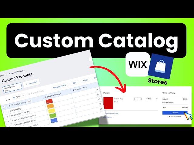 How to Connect a Custom Catalog to Wix Stores | Part 1 - Basic CMS Catalog