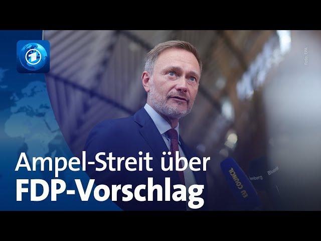 Ampel streitet über FDP-Vorschläge zu Rentenpolitik