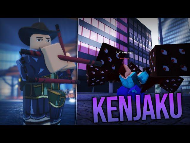 Using GETO and KENJAKU in Different Roblox Anime Games