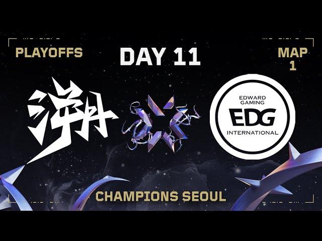 TE vs. EDG - VCT Champions Seoul - Playoffs - Map 1