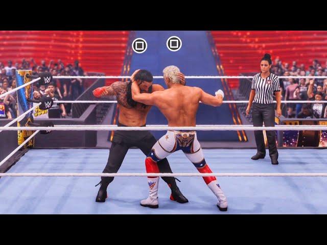 How to do a Hockey Fight in WWE 2K24