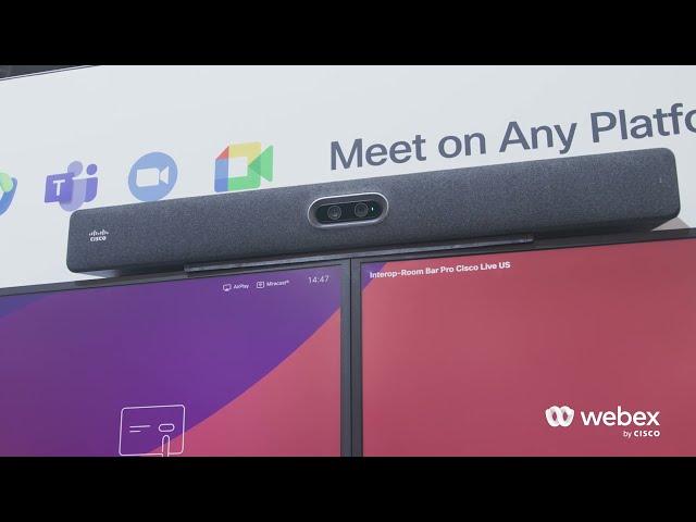 Exclusive Preview | The new Cisco Room Bar Pro