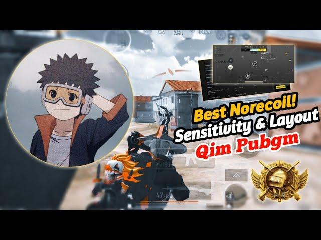 New  Qim Pubgm Sensitivity Code & Layout Code 2023 | Sensitivitas PUBG Mobile Terbaik Norecoil