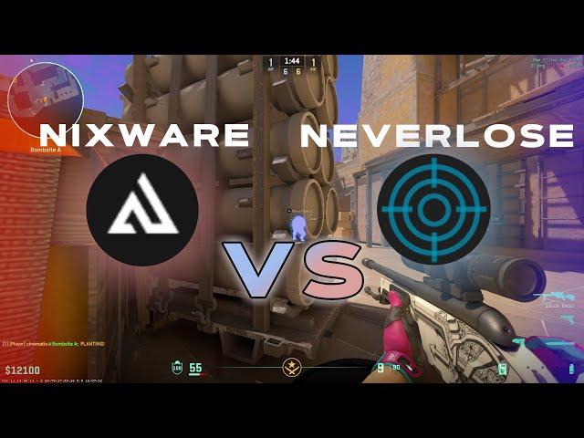 Nixware.cc VS Neverlose.cc | CS2 HvH