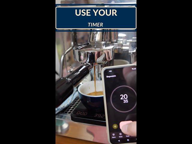 Use your timer on your phone for better coffee brewing!