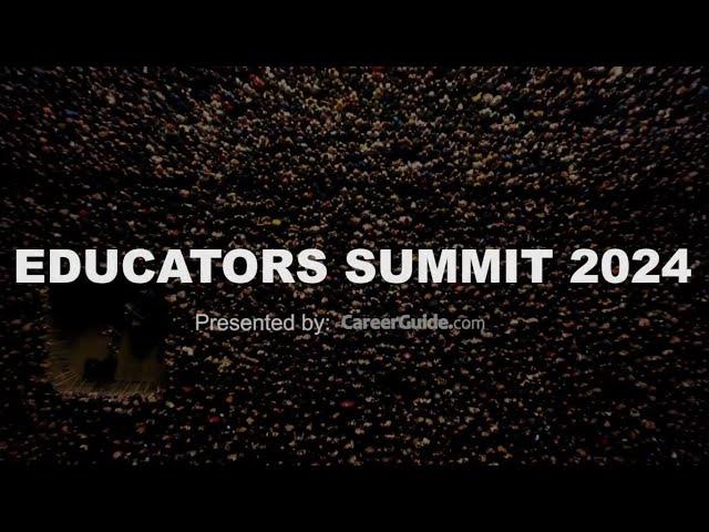 Educators Summit | Official Teaser | CareerGuide.com