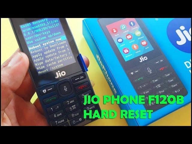 JIO PHONE F120B Hard Reset ¦ Hang On Logo Solution