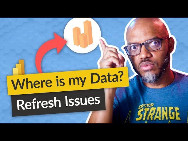 Refresh and NO DATA in my Power BI visuals???