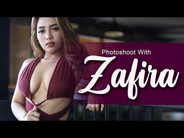 Photoshoot With ZAFIRASUN | Model cantik berbody keren
