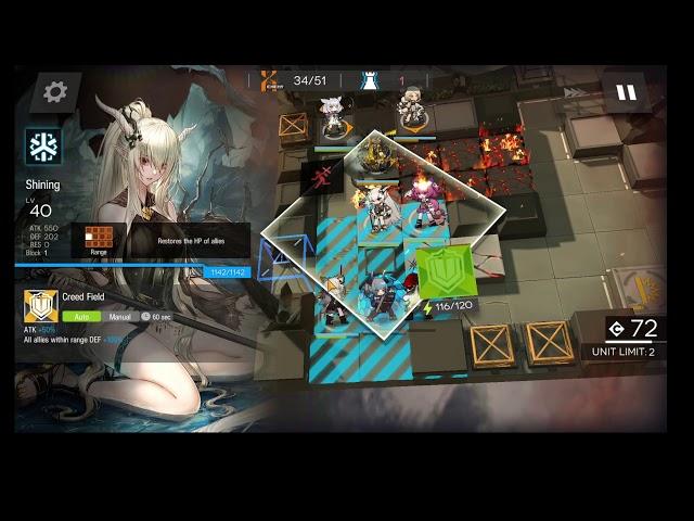 [Arknights] CC#2 Blade - Broken Path (day 6) - Max Risk (with extra challenge rules)