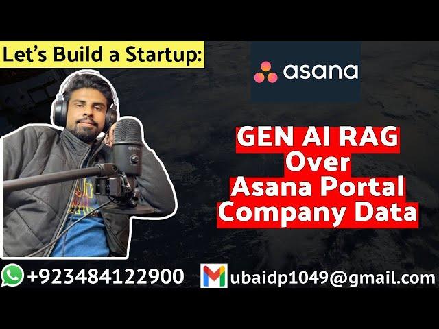 Build AI RAG for Asana Project Management | Enable AI on Your Company Data | Asana API