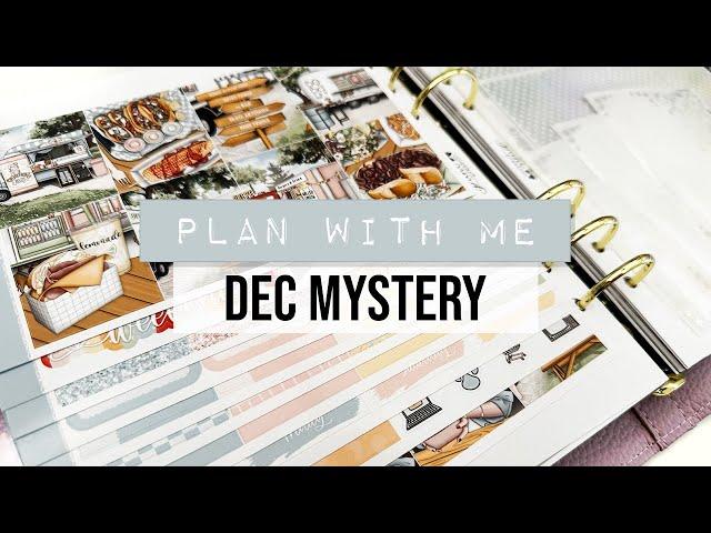 Plan With Me  December 2023 Mystery! (Scribble Prints Co.)