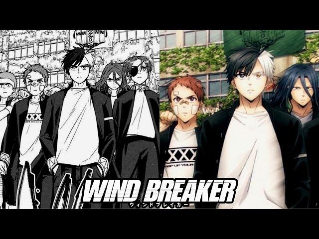 DIFERENCIAS WIND BREAKER CAPITULO 12 y 13 FINAL ANIME COMPARACION MANGA RESUMEN