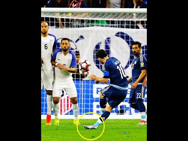 Messi Free Kick Trick 