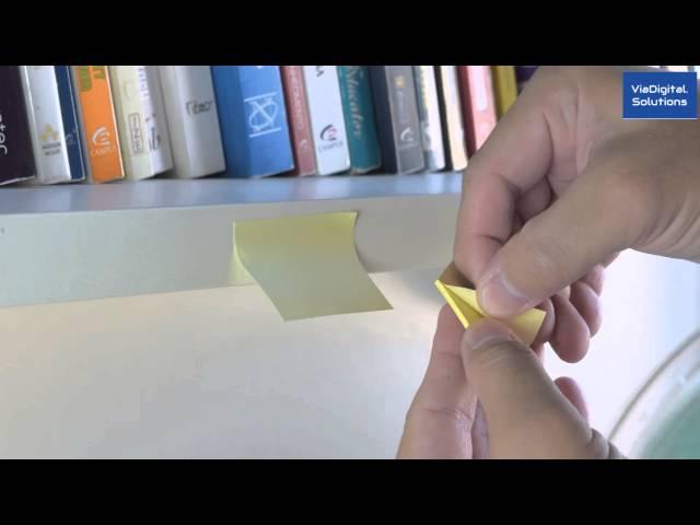 Descubra o jeito certo de usar post-it