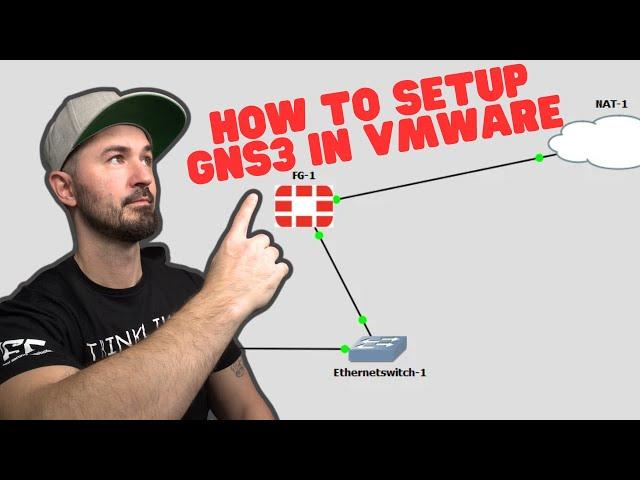 How To Install GNS3 In VMware - FortiGate Training Firewall Install 2025