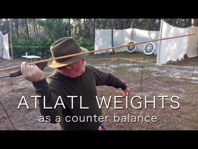 Atlatl Weights as a Counter Balance