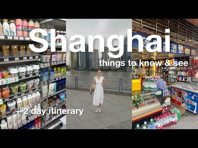 2 days in Shanghai | everything you need to know + itinerary | VLOG