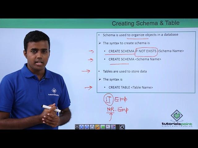 Creating Schema & Table