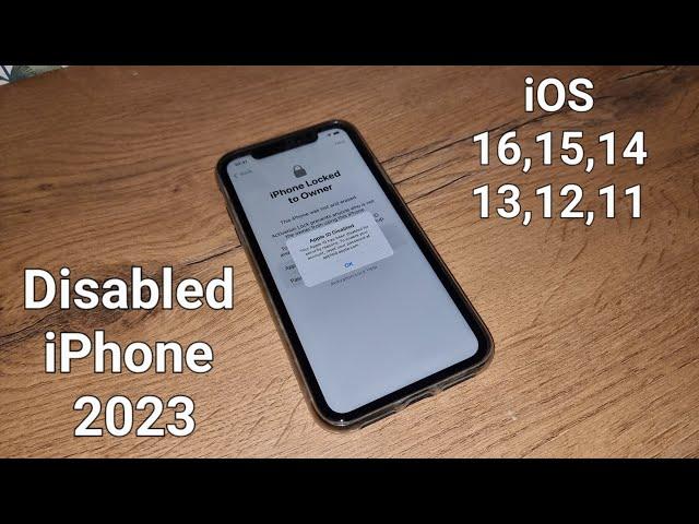 Unlock Every iPhone 14,iPhone 14 Pro | Bypass Disable Apple ID | iOS 16,15,14,13,12,11,10,9,8