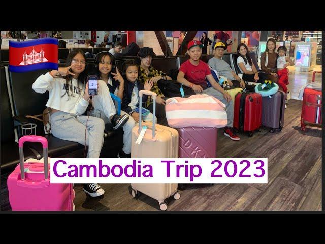 Cambodia Trip 2023 From Boston To Phnom Penh. ( Part 1 )