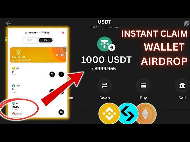 Instantly claim $1000 airdrop on your AIX wallet (no 1nvestment) | Claim FR33 $1000 today