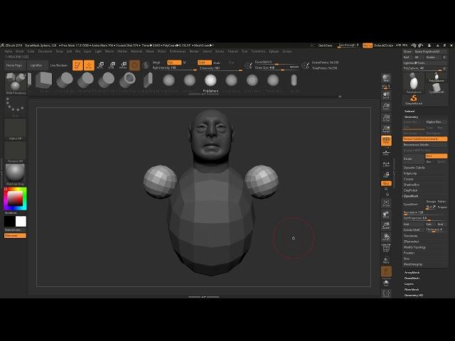 Intro To ZBrush 2019: 04 - The Maquette Approach