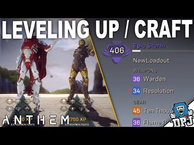 Anthem: How To Level Up & Craft Gear - Full Guide - All You Need To Know!