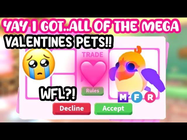 I COMPLETED MY MEGA VALENTINES PET COLLECTION!WFL?! #adoptmeroblox #preppyroblox #preppyroblox