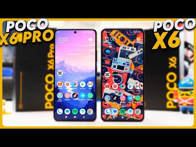 POCO X6 vs POCO X6 PRO ¡MERECE MUCHO MÁS LA PENA!