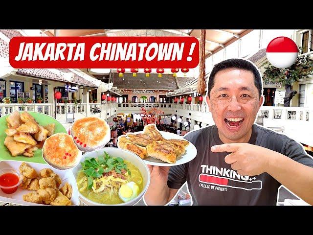 Indonesian Street Food Tour at GLODOK Chinatown Jakarta  Jakarta Street Food!