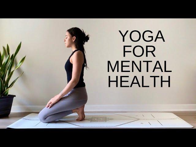 30 Minute Relaxing Yoga For Mental Health | All Levels - Slow Seated Flow