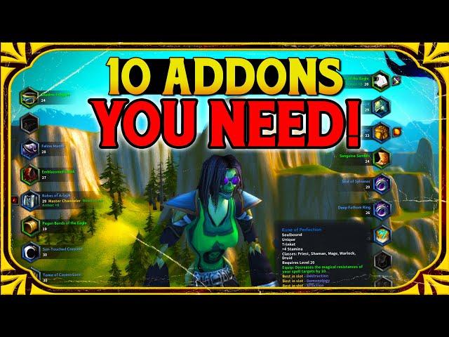 10 Addons You Need for Season of Discovery!