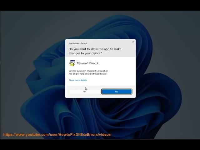 Fix DirectDraw Error on Windows