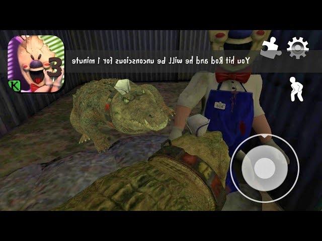 Ice Scream 3 UPDATE New Characters | NEW Crocodile Riding | Gameplay Walkthrough 2020 FHD