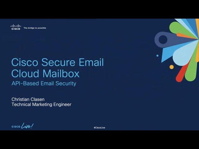 Cisco Secure Email Cloud Mailbox