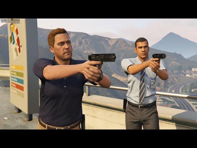 GTA 5 (PS4) - Mission #66 - The Wrap Up [Gold Medal]