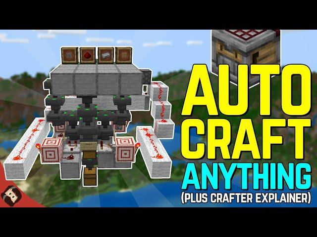 Auto Craft EVERYTHING! Explainer + Tutorial | Minecraft Bedrock 1.21