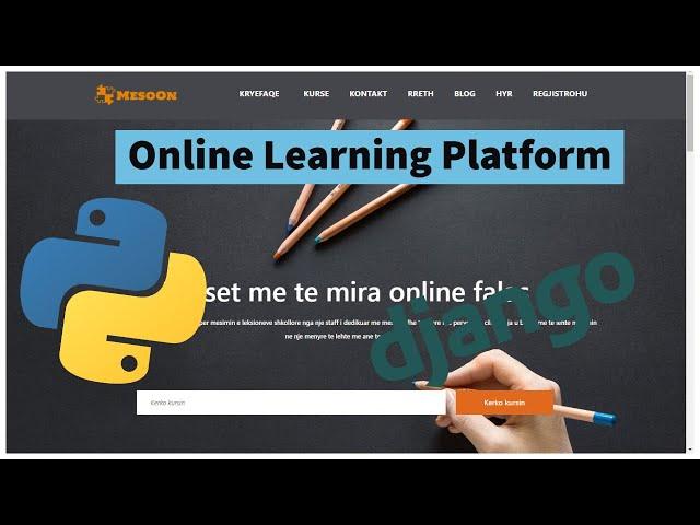 How to build an Online Learning Platform (LMS) with Python and Django Framework.  #python #django