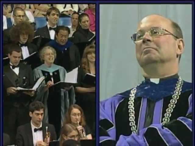 Undergraduate Commencement Ceremony -- Musical Tribute to Father Pilarz