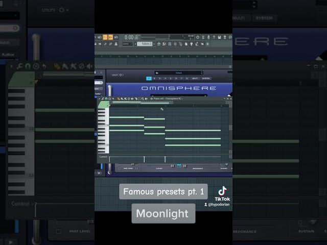 2 famous Omnisphere presets. #music #ableton #musicproduction #beats #metroboomin  #flstudio #hiphop