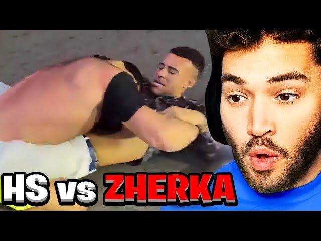 Adin Ross Reacts To HSTikkyTokky vs Zherka