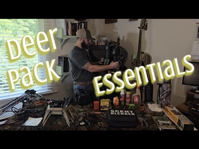 S1E14: Deer Hunting Pack Essentials | Self-Filming | Bow Hunting | Ohio