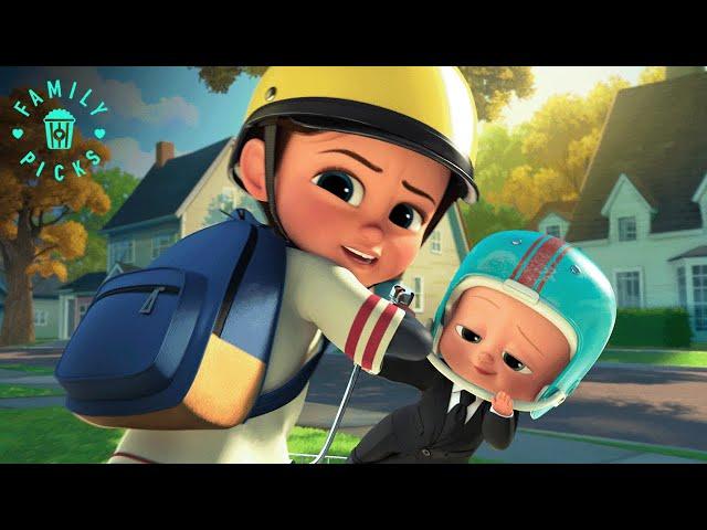 Tim and Boss Baby Rush to the Airport | The Boss Baby