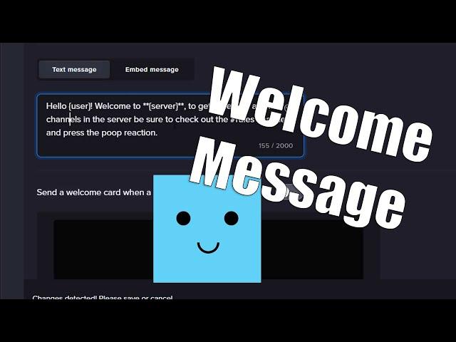 How to Make a Discord Welcome Channel using MEE6 Bot