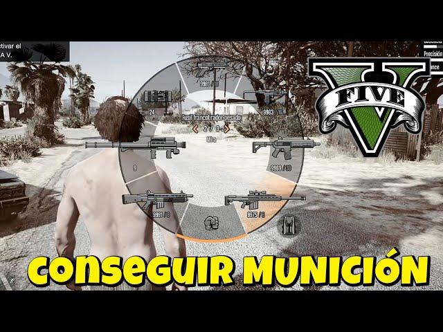 Como conseguir MUNICIÓN en GTA 5️