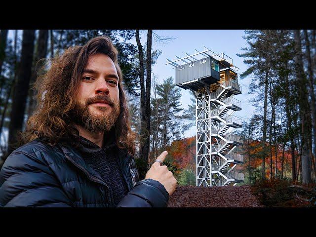 OVERNIGHT in Cozy Lookout Tower (playing FEARS TO FATHOM)