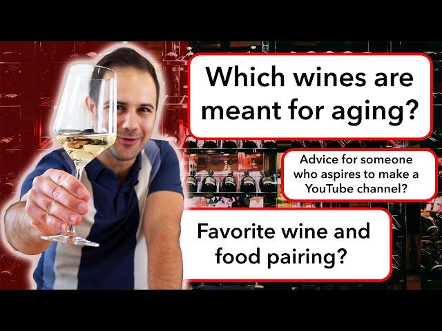 Expert Answers from a Sommelier! - Q&A Part II